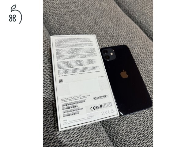 iPhone 12 128gb, black, független, jó állapotú