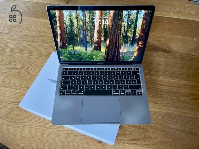 MacBook Air M1, 2020 magyar, hibátlan műszaki állapotban. MGN63MG/A