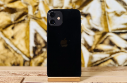  iPhone 12 Mini 64 GB Black 100% aksi szép állapotú - 12 HÓ GARANCIA