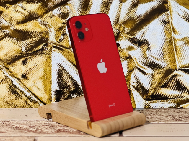  iPhone 12 64 GB PRODUCT RED 100% aksi szép állapotú - 12 HÓ GARANCIA