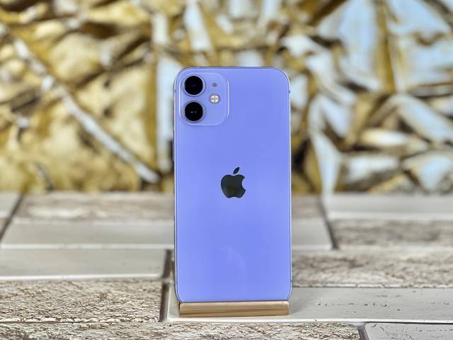  iPhone 12 Mini 64 GB Purple 100% aksi szép állapotú - 12 HÓ GARANCIA