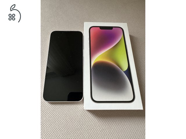 Iphone 14, white, 128GB, GARANCIÁS