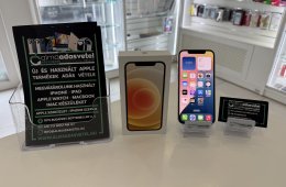 iPhone 12 128GB Független Újszerű/1-3 hónap gar./Akku 100%/p3707/