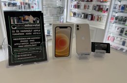 iPhone 12 128GB Független Újszerű/1-3 hónap gar./Akku 100%/p3707/