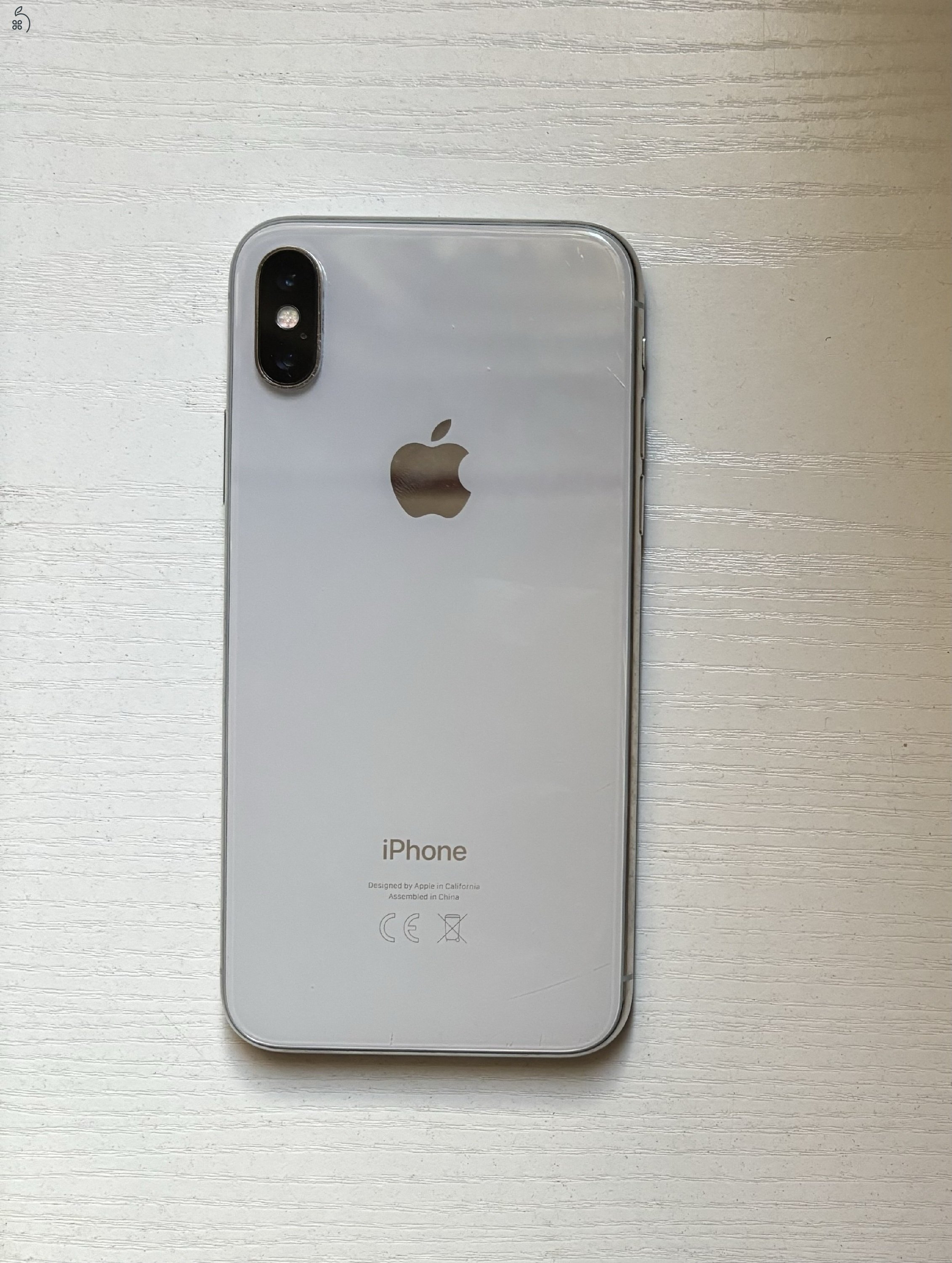 iPhone X silver 64gb