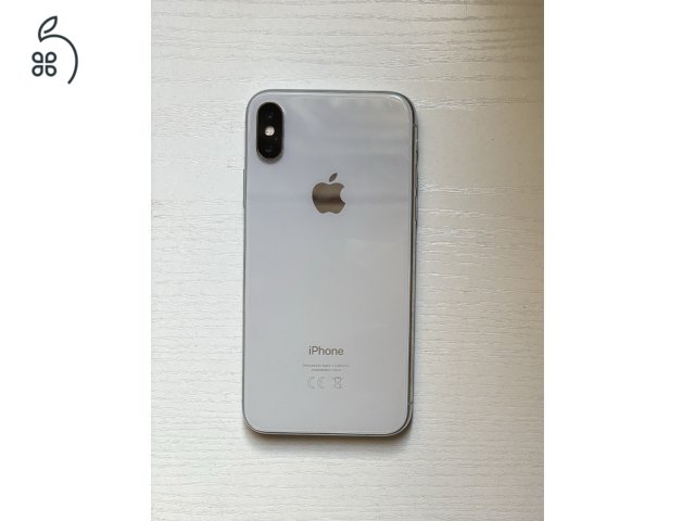 iPhone X silver 64gb