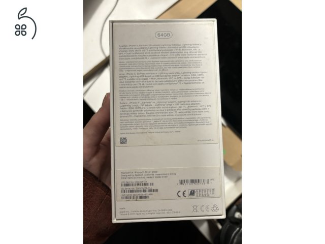 iPhone X silver 64gb