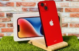 Eladó iPhone 14 Plus 128 GB PRODUCT RED 100% aksi szép állapotú - 12 HÓ GARANCIA - 021