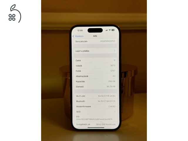 iPhone 14 pro 256GB független