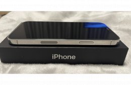 Eladó iPhone 12 Pro 128GB Gyári Független - ezüst színű, megkímélt állapotú mobiltelefon