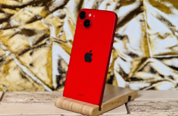  iPhone 14 Plus 128 GB PRODUCT RED szép állapotú - 12 HÓ GARANCIA