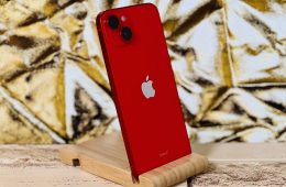  iPhone 14 Plus 128 GB PRODUCT RED szép állapotú - 12 HÓ GARANCIA