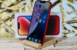  iPhone 14 Plus 128 GB PRODUCT RED szép állapotú - 12 HÓ GARANCIA