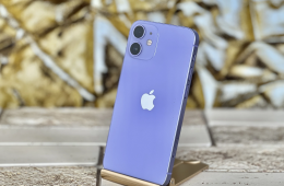  iPhone 12 Mini 128 GB Purple 100% aksi szép állapotú - 12 HÓ GARANCIA