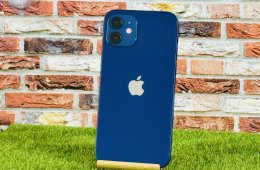 Eladó iPhone 12 64 GB Blue szép állapotú - 12 HÓ GARANCIA - 098