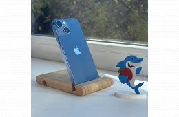 GYÖNYÖRŰ iPhone 13 mini 128GB Blue - 1ÉV GARANCIA - Kártyfüggetlen, 100% Akkumulátor, C110