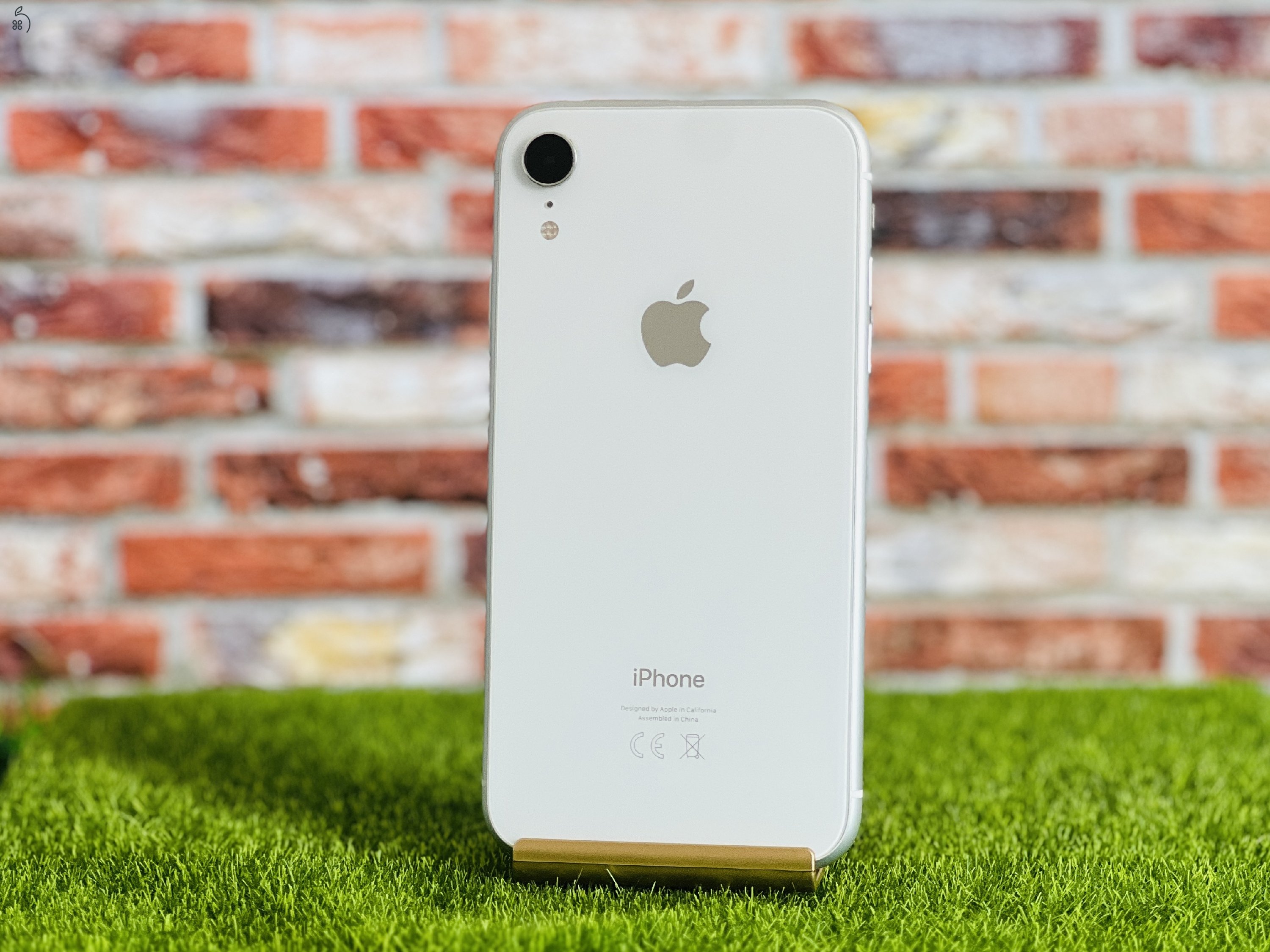 Eladó iPhone XR 64 GB White szép állapotú - 12 HÓ GARANCIA - 1807