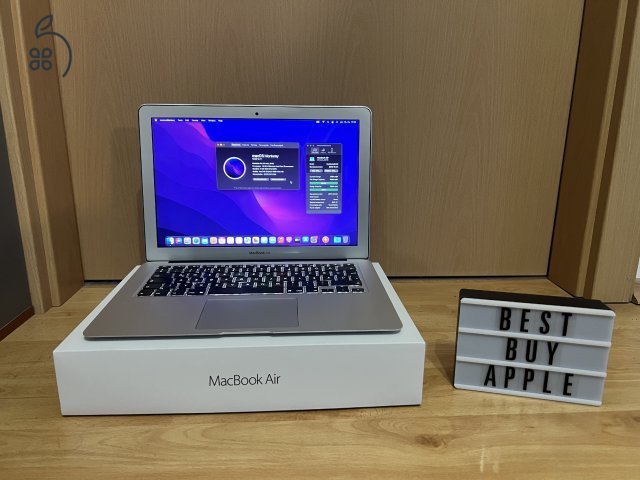 2017 MacBook Air 13 / i5 1.8 GHz / 8GB / 128GB SSD / Magyar / Új Aksi / Korrekt Áron Eladó ! ! !