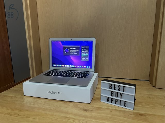 2017 MacBook Air 13 / i5 1.8 GHz / 8GB / 128GB SSD / Magyar / Új Aksi / Korrekt Áron Eladó ! ! !