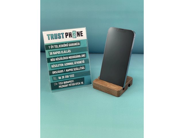 !! 1 ÉV GARANCIA !! iPhone 13 Pro Blue 256 GB – BM20369VA – 100% AKKU