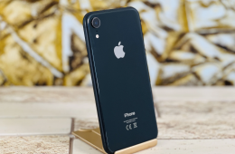  iPhone XR 64 GB Black szép állapotú - 12 HÓ GARANCIA