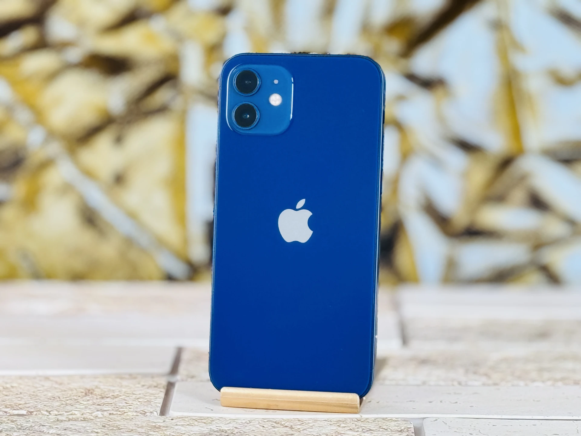  iPhone 12 64 GB Blue 100% aksi szép állapotú - 12 HÓ GARANCIA