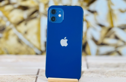  iPhone 12 64 GB Blue 100% aksi szép állapotú - 12 HÓ GARANCIA