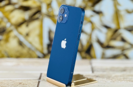  iPhone 12 64 GB Blue 100% aksi szép állapotú - 12 HÓ GARANCIA