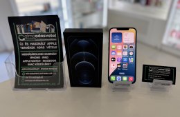 iPhone 12 Pro Max 256GB Független Újszerű/1-3 hónap gar./Akku 91%/p3710/