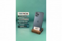 !! 1 ÉV GARANCIA !! iPhone 12 Pro Max Pacific Blue 128 GB – BM20614 – 100% AKKU