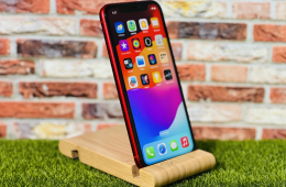  iPhone 11 64 GB PRODUCT RED szép állapotú - 12 HÓ GARANCIA