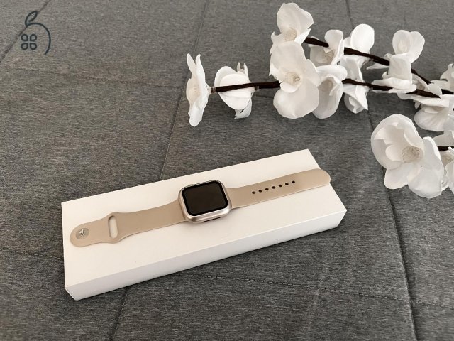 Starlight apple watch 2023