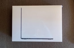 Új MacBook Air 13 M3 chip, Midnight színben eladó! AKCIÓ!