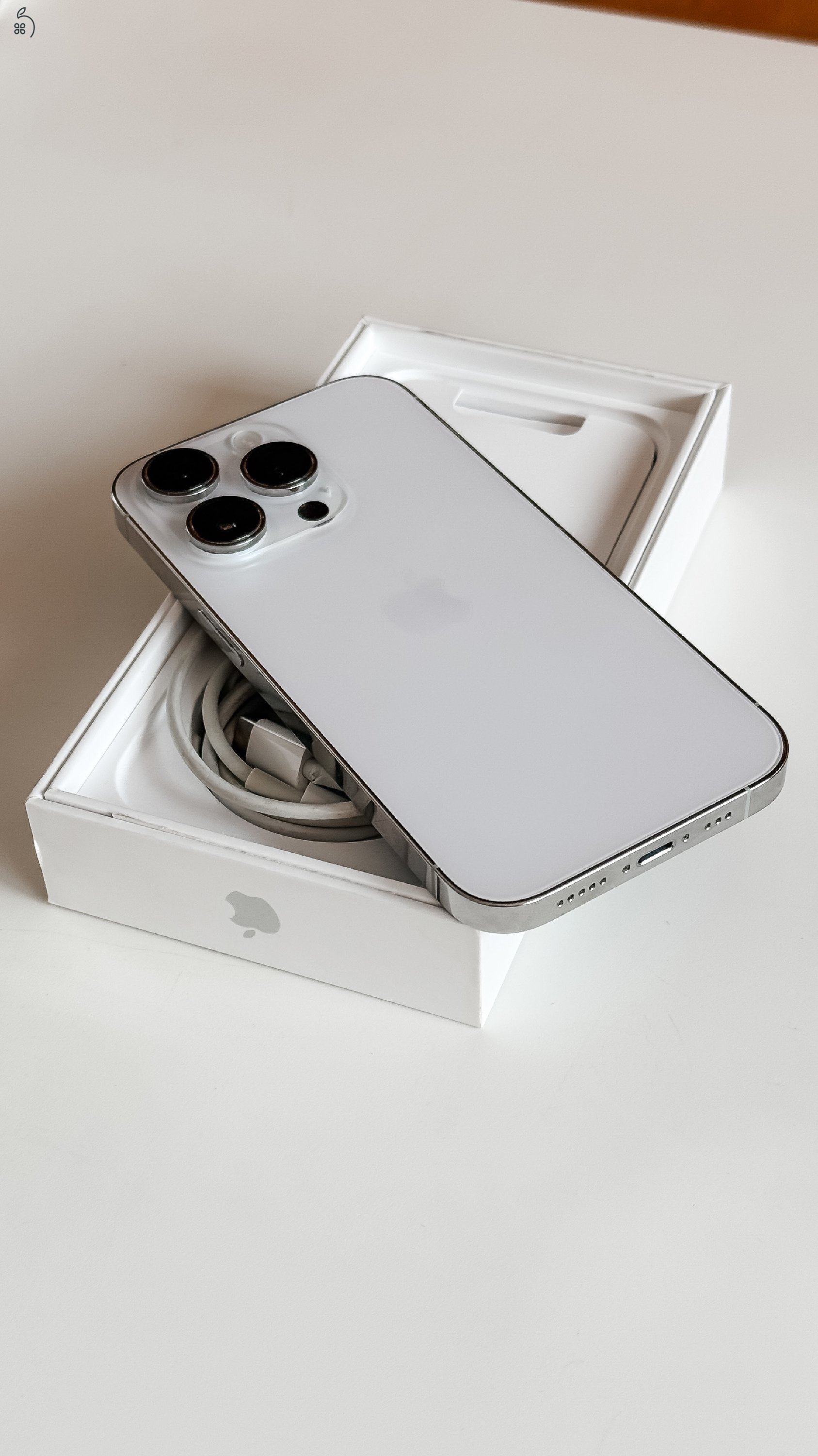 iPhone 14 PRO 128 GB silver, kártyafüggetlen 