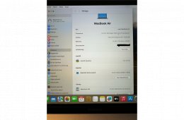 2019 Macbook Air Retina 256 GB SSD / 16 GB RAM / Magyar billentyűzet