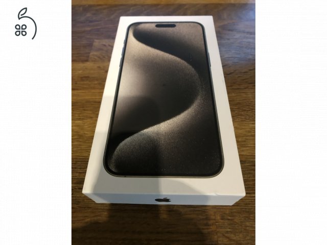 iPhone 15 Pro 128GB (Natur Titan) - Csak 1db!