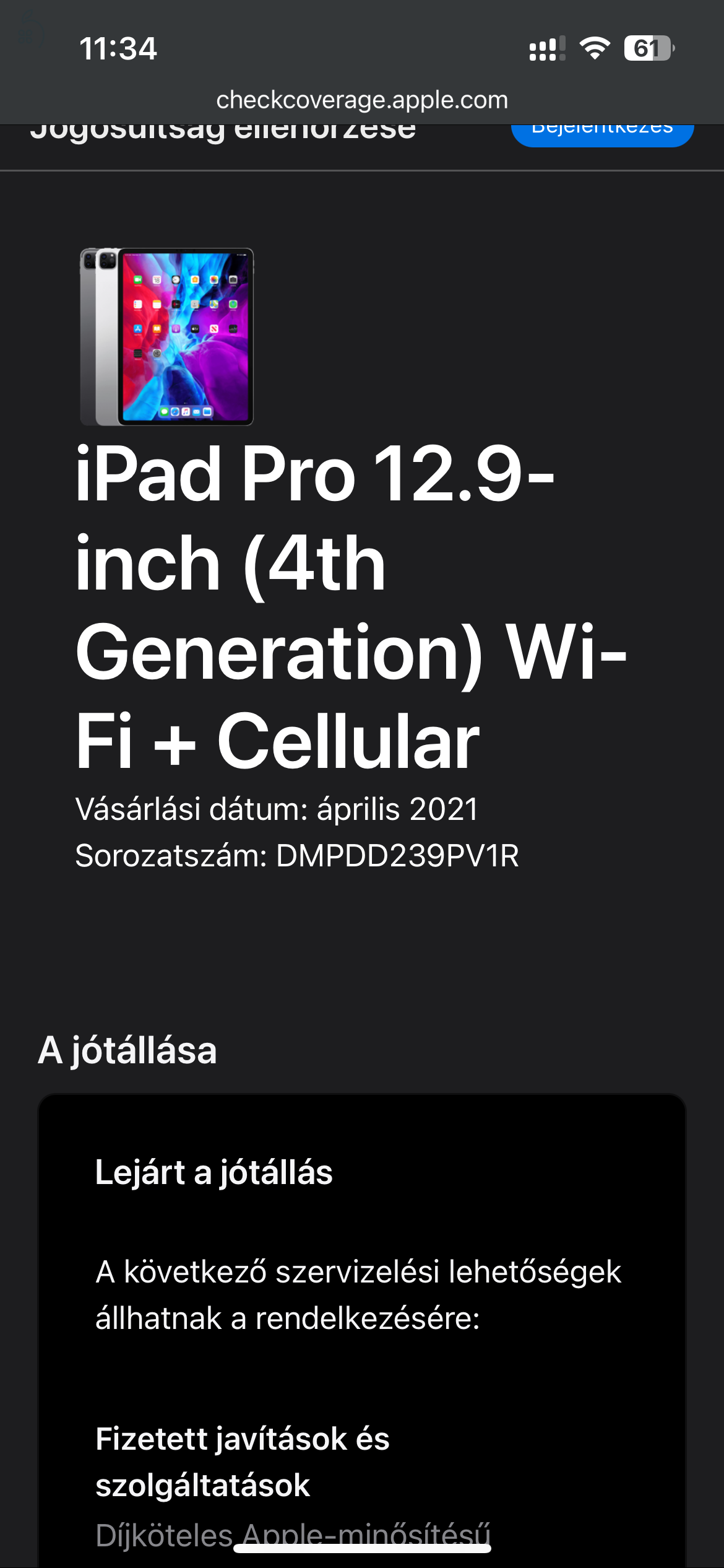 Ipad pro 12.9 4. Gen