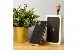 MacSzerez.com - iPhone 11 / 128GB / Kártyafüggetlen / Space Grey / Garancia! / Új akku!