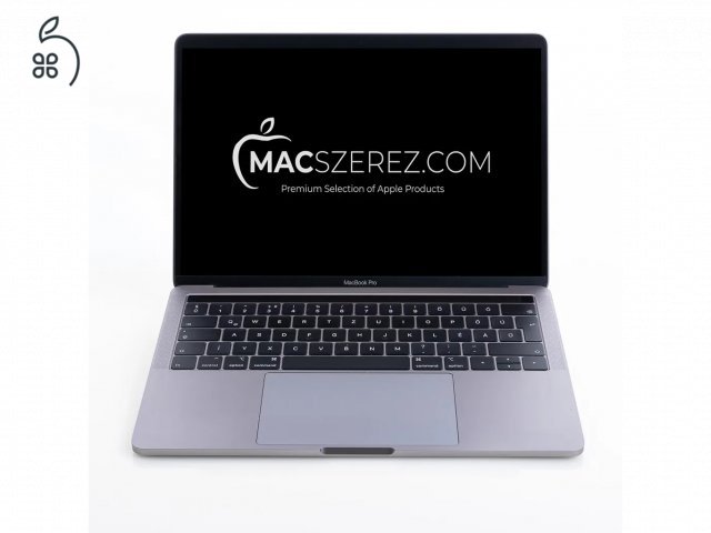 MacSzerez.com - 2018 MacBook Pro 13 CTO / i7 / 16GB RAM / 256GB / Magyar bill. / Asztro szín