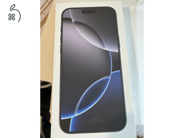 Iphone 16 Pro MAX 512 Titanium Black eladó!