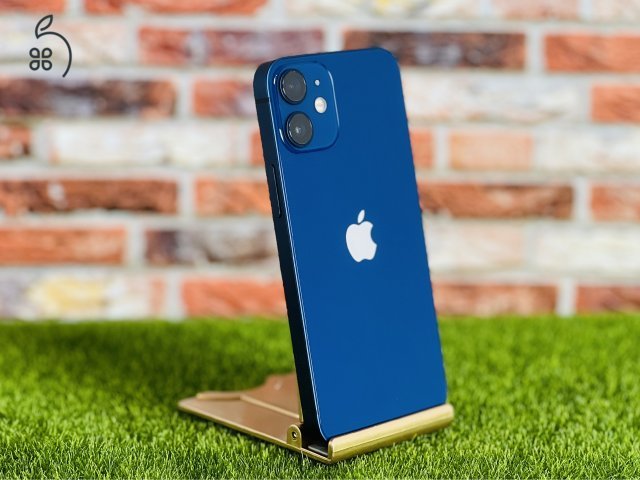 Eladó iPhone 12 Mini 128 GB Blue szép állapotú - 12 HÓ GARANCIA - 048