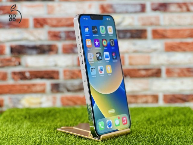 Eladó iPhone 13 Pro Max 128 GB Silver szép állapotú - 12 HÓ GARANCIA - 7128