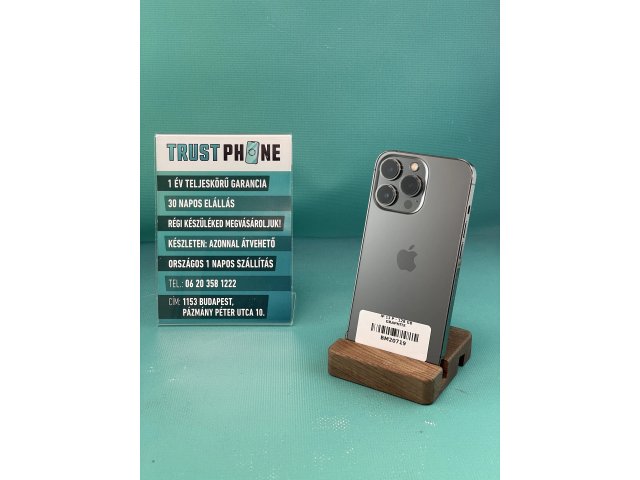 !! 1 ÉV GARANCIA !! iPhone 13 Pro Graphite 128 GB – BM20719 – 88% AKKU