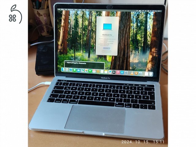 Eladó: MacBook Pro 2018 CTO touchbar