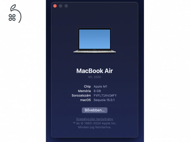 MacBook Air M1 8/256