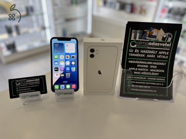 iPhone 11 64GB Független Mint Az Új/1-3 hónap gar./Akku 84%/p3726/