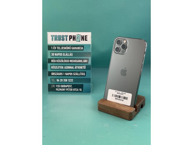 !! 1 ÉV GARANCIA !! iPhone 12 Pro Graphite 128 GB – BM20438 – 92% AKKU