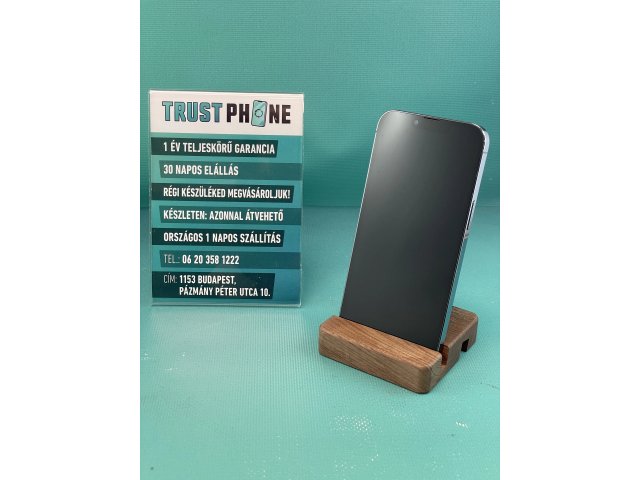 !! 1 ÉV GARANCIA !! iPhone 13 Pro Blue 128 GB – BM20564 – 100% AKKU