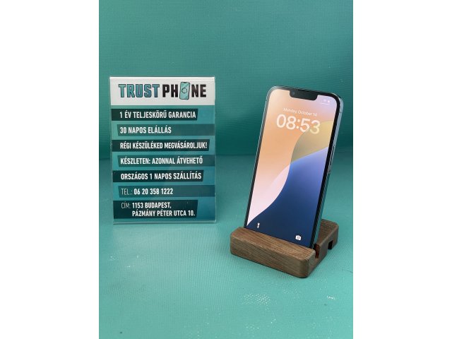 !! 1 ÉV GARANCIA !! iPhone 13 Pro Blue 128 GB – BM20564 – 100% AKKU