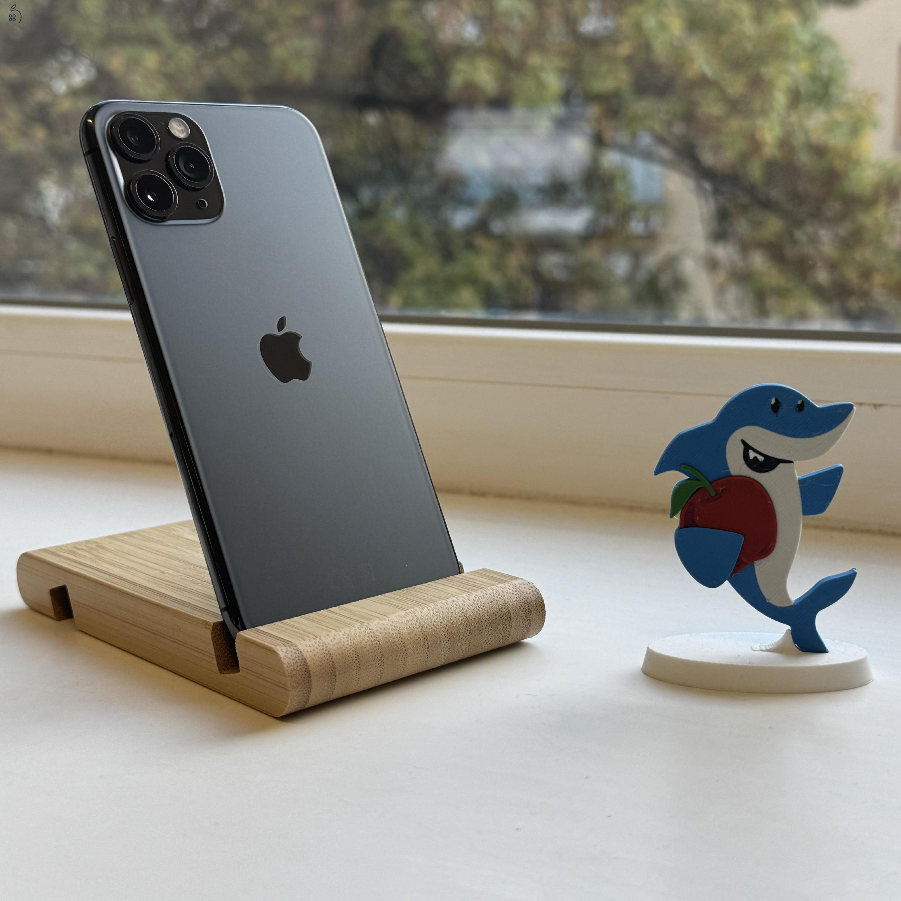 GYÖNYÖRŰ IPhone 11 Pro 256GB Space Gray - 1 ÉV GARANCIA, Kártyafüggetlen